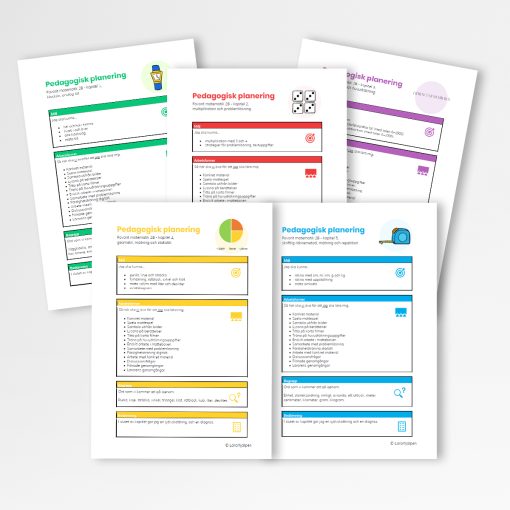 Favorit matematik 2B - pedagogiska planeringar