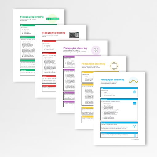 Favorit matematik 3B - pedagogiska planeringar