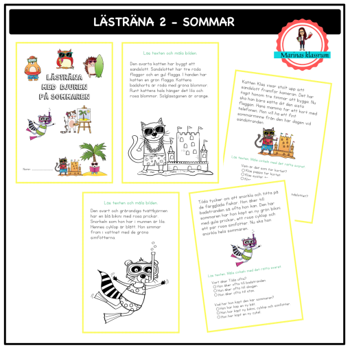 Lästräna nivå 2 - sommar