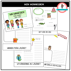 Min minnesbok - "flipp-bok"