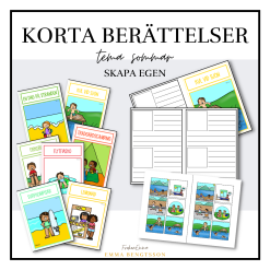 Korta berättelser: tema sommar - skapa egen