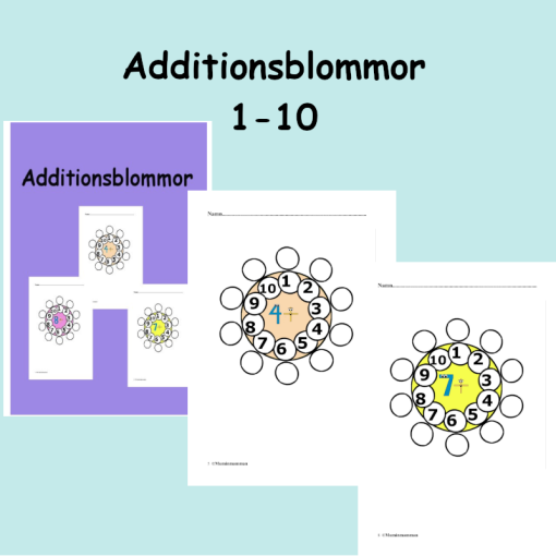 Additionsblomor 1-10
