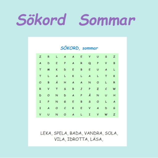 Sökord Sommar1