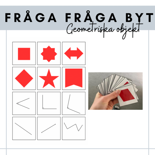 Fråga, fråga, byt - Geometriska objekt
