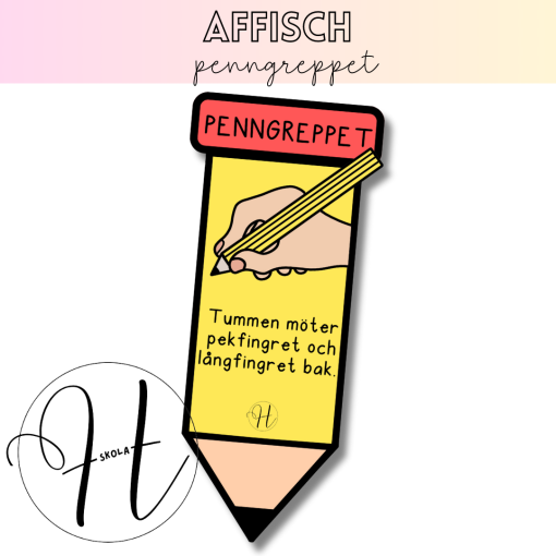Affisch penngreppet