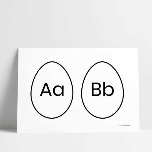 Bokstavsjakt - ägg