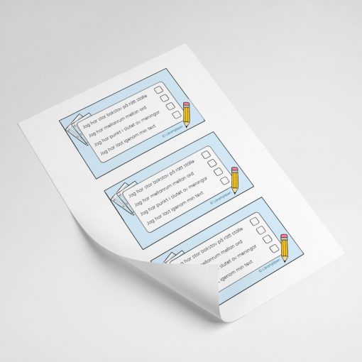 Checklista texter