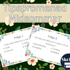 Tipspromenad: Midsommar tema! - A5