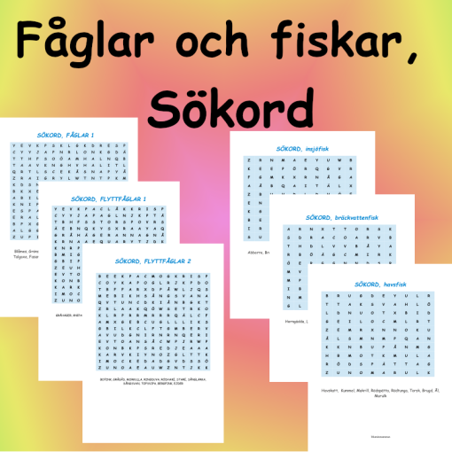 Sökord Fåglar och Fiskar