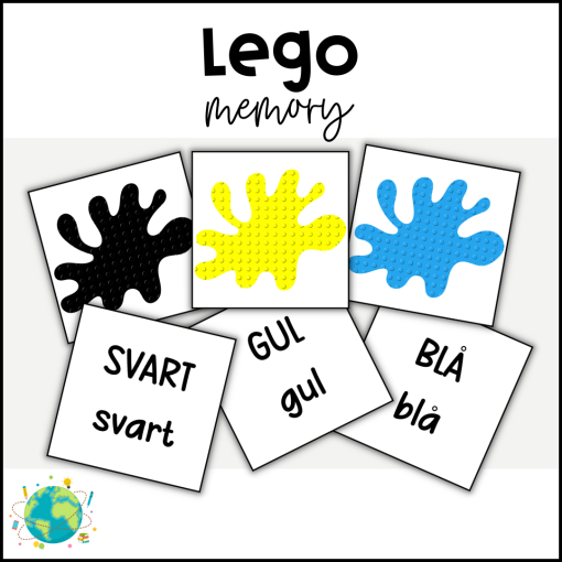 LEGO - Färger-memory