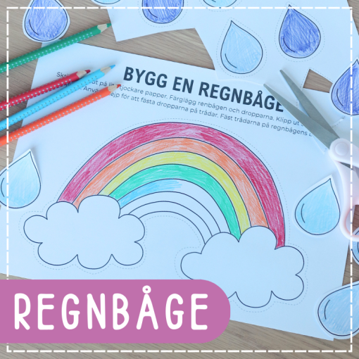 Pyssel: bygg en regnbåge
