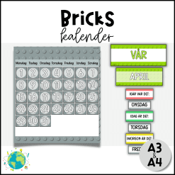 Bricks - Väggkalender