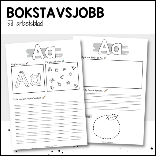 BOKSTAVSJOBB