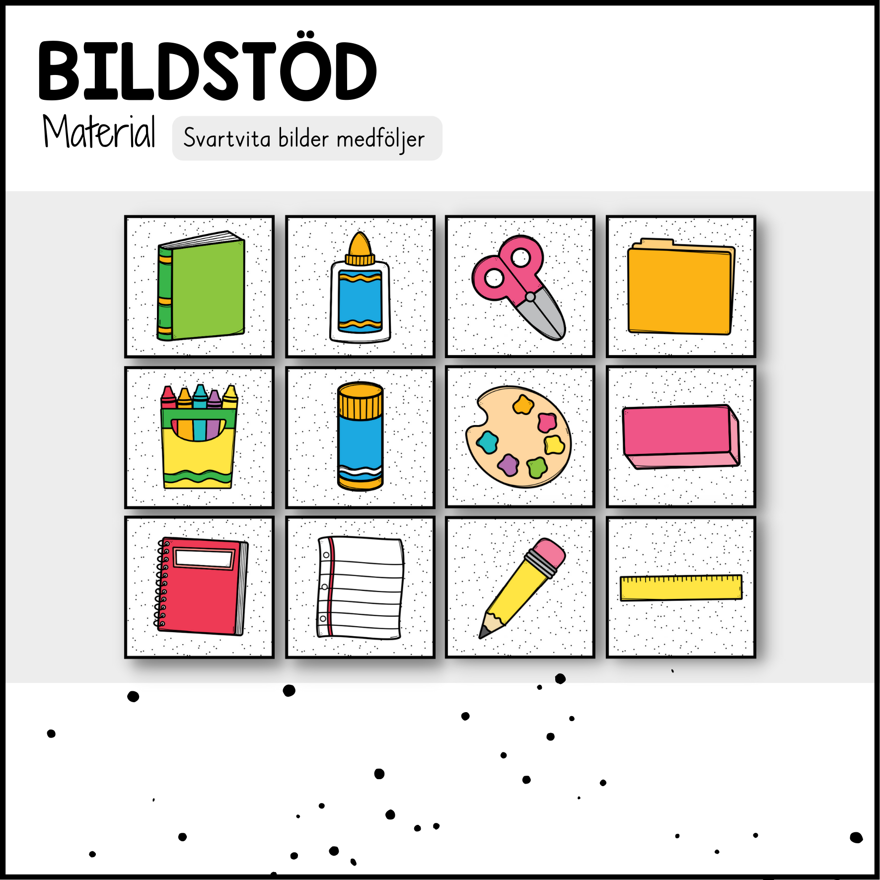 BILDSTÖD: material | Teach Academy