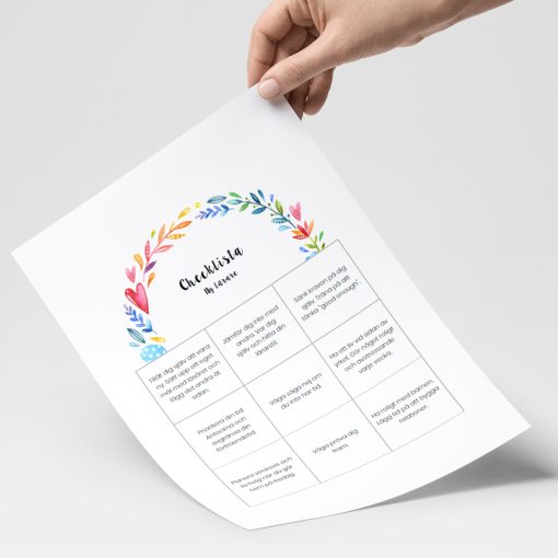 Checklista - ny lärare