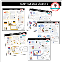 Paket Europas länder - 1