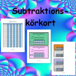 Subtraktionskörkort