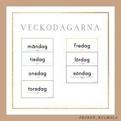 Veckodagar
