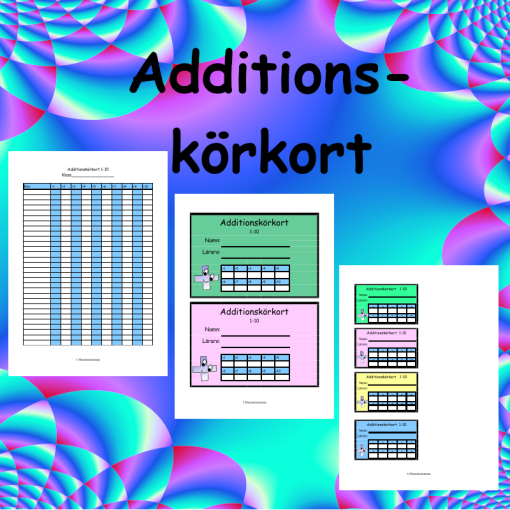Additionskörkort