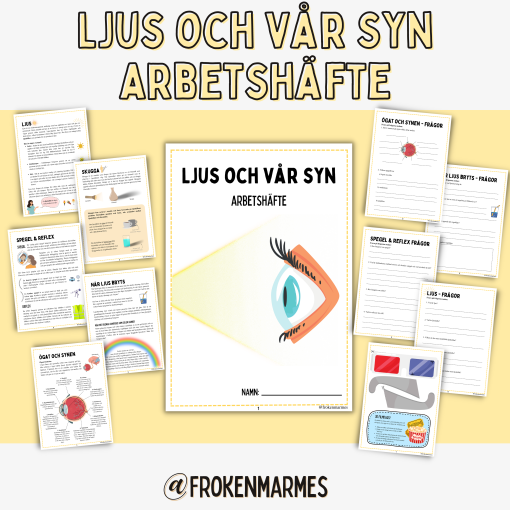 Ljus och vår syn - Arbetshäfte