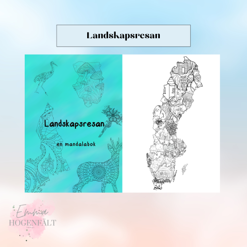 Landskapsresan - lär dig om Sveriges landskap genom mandala