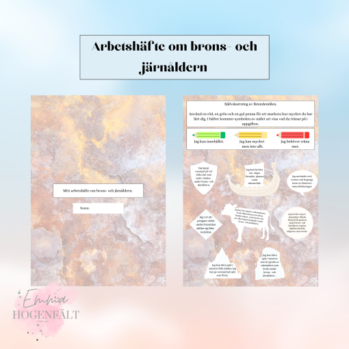 Arbetshäfte - bronsålder och järnålder