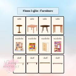 Finns i sjön - furniture