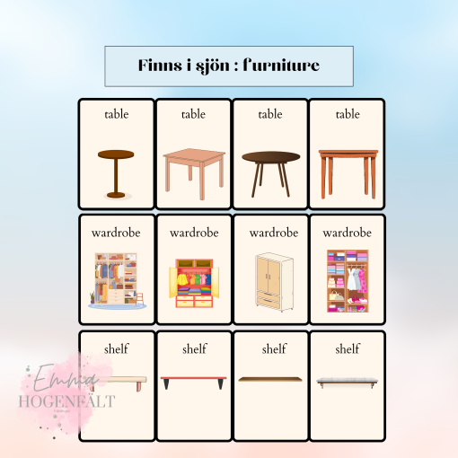 Finns i sjön - furniture