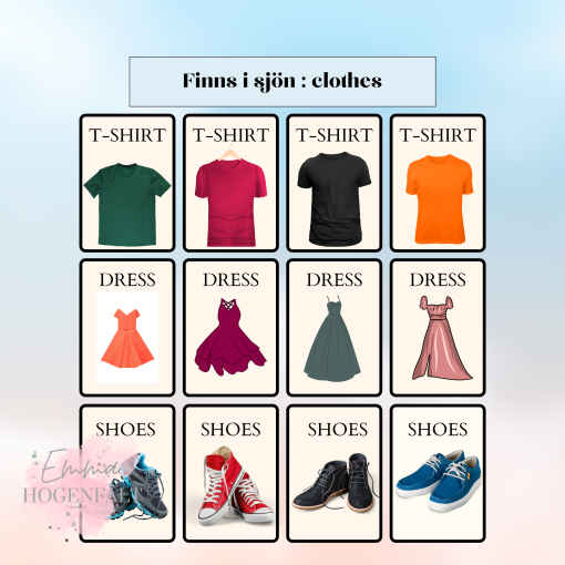Finns i sjön - clothes