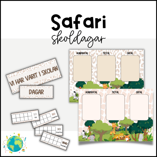Safari - Vi räknar skoldagar