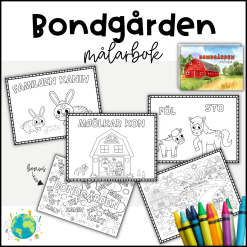Bondgården 2023 - Målarbok