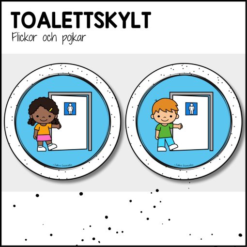Toalettskyltar