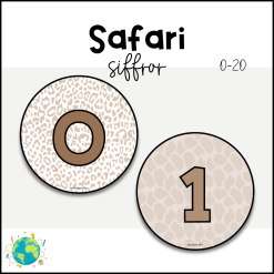 Safari - Siffror 0-20