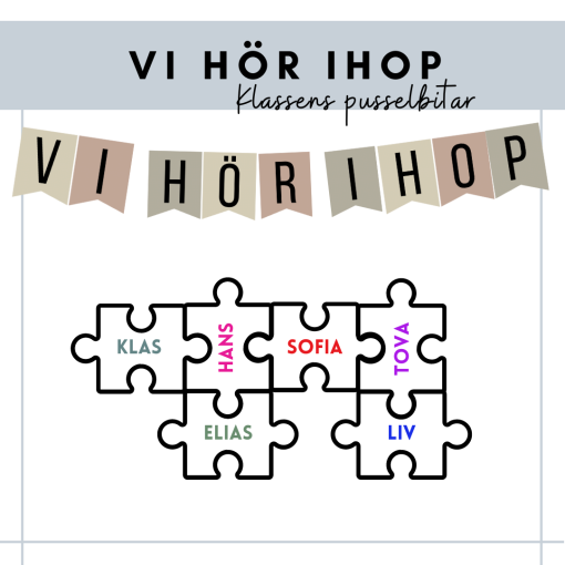 Vi hör ihop