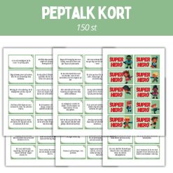 Peptalk - 150 talkort