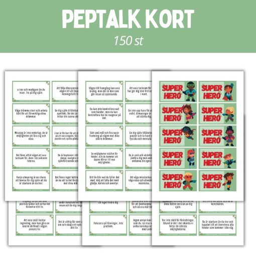 Peptalk - 150 talkort