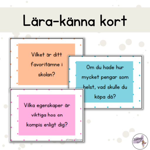 Lära-känna kort