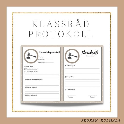 Klassrådsprotokoll