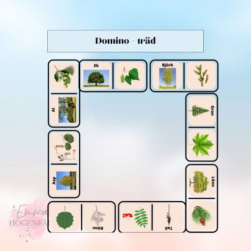 Domino - träd