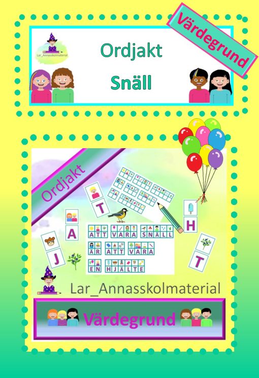 Ordjakt Att vara snäll är att vara en hjälte