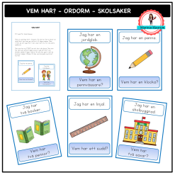 Ordorm - Vem har? - skola