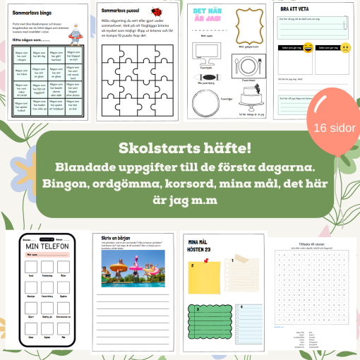 Häfte Skolstart
