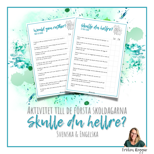 Skulle du hellre - Ett nytt läsår