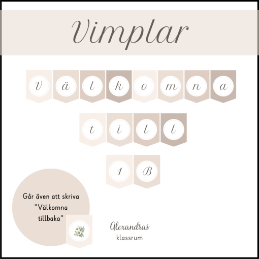 Välkommen - vimplar!