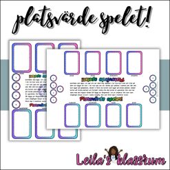 Platsvärde spelet
