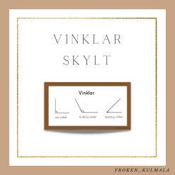 Vinklar skylt
