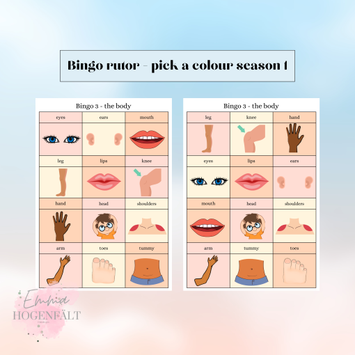 Bingo - pick a colour season 1