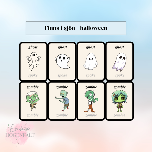 Finns i sjön - halloween