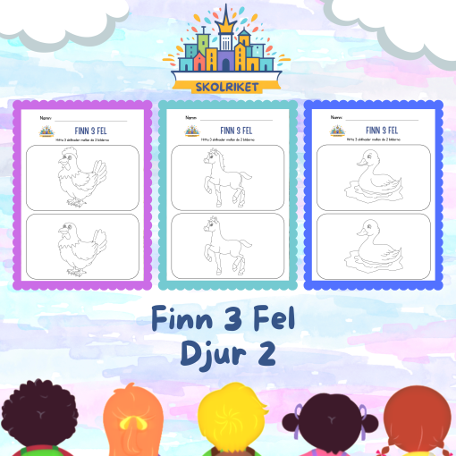 Finn 3 Fel Djur 2