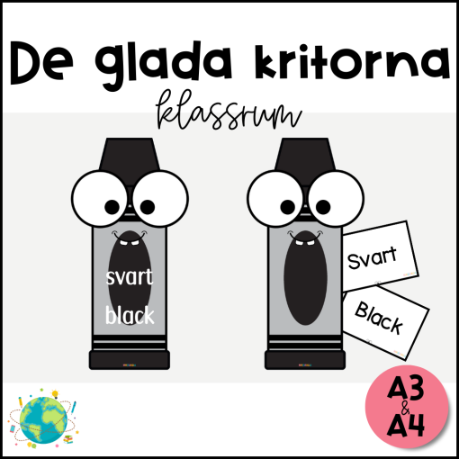 De glada kritorna - Klassrum